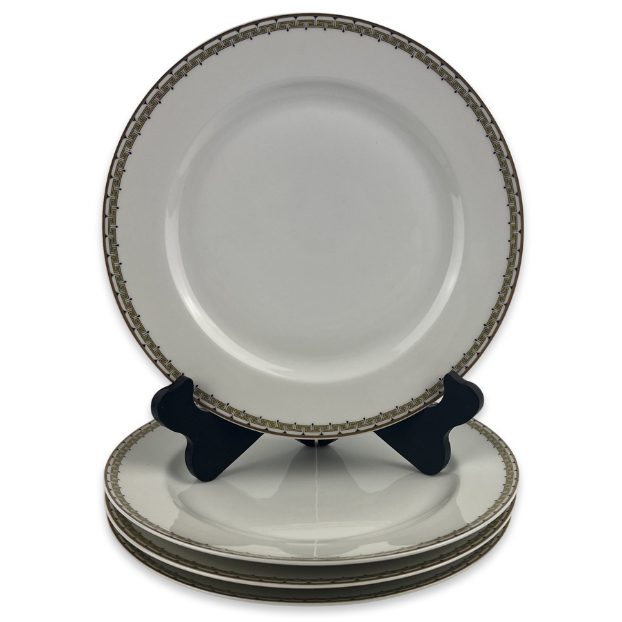 Haviland Limoges Albany Dinner Plates Set of 4 VTG 9 3/4" Schleiger