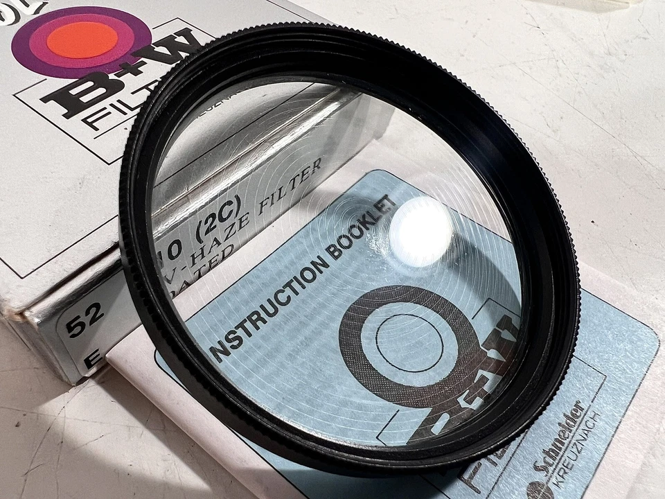 Schneider Kreuznach Proline B&W Camera Filter D-55513 52mm 52x.75 German Made - Image 2 of 3