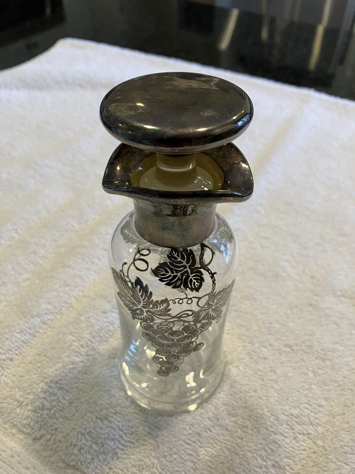 Vintage Oil Decanter w/ stopper eBay