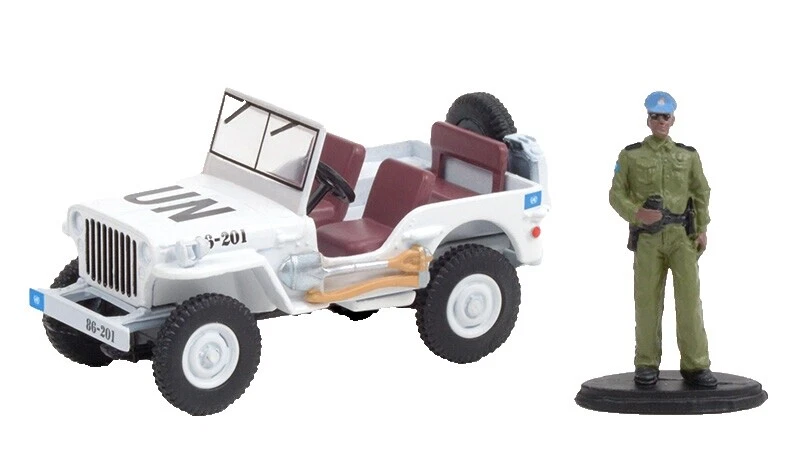 Jeep 1:64 Scale Vintage Manufacture Diecast Cars, Trucks & Vans