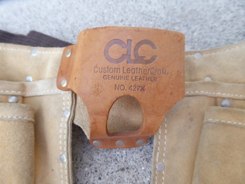 Vintage Custom Leathercraft Tool Belt Made in USA No. 427X Tool Belt Leather - Picture 3 of 8