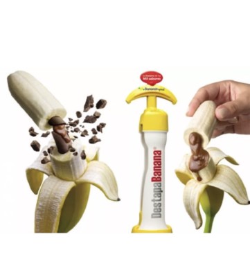 Destapa Banana Filler Corer Gadget Delicious Chocolate Banana Dessert in Seconds