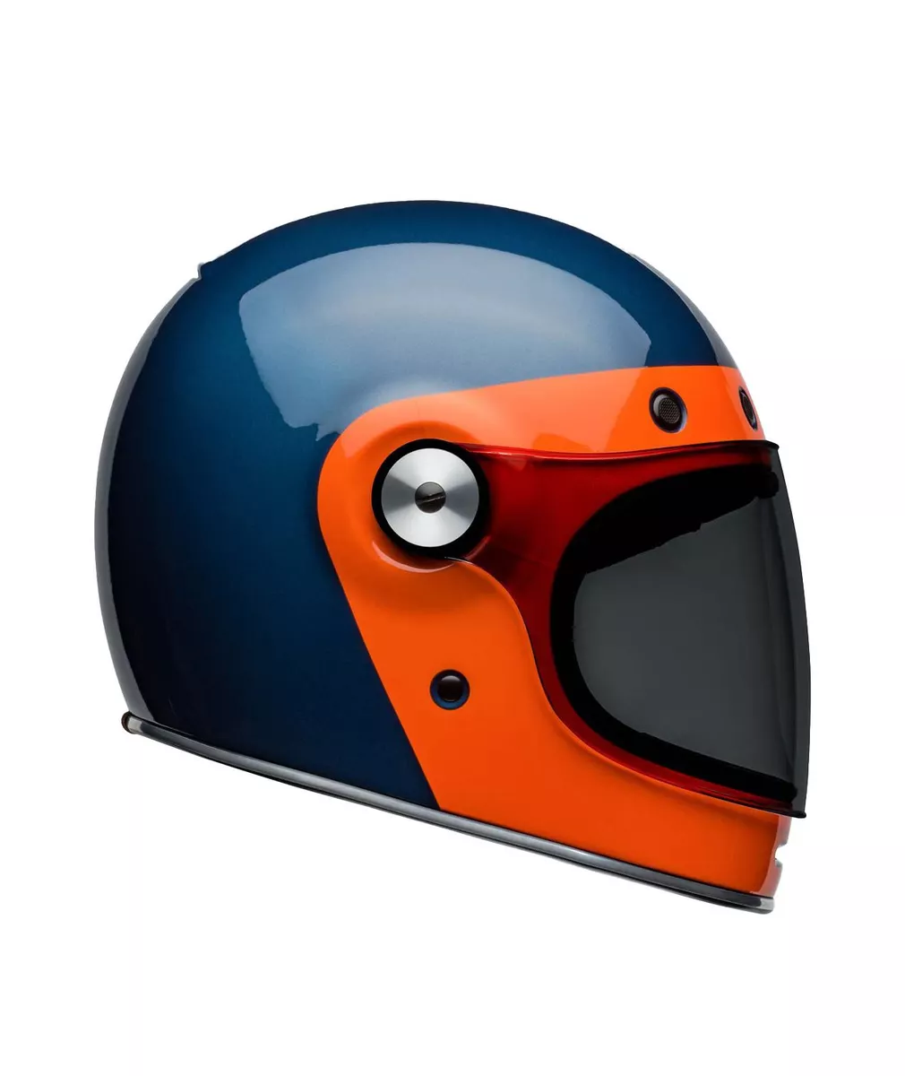 Bell Bullitt Vader Gloss Dark Blue Orange Large eBay