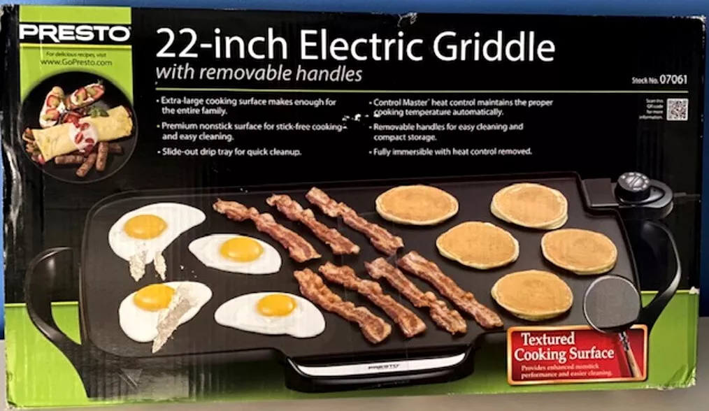 Presto electric griddles cheap