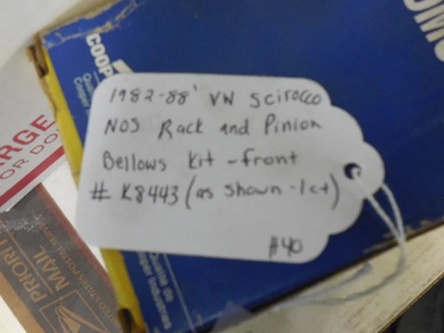 Ford Escort Tempo Mercury 1981-1986 nuevo fuelle de piñón y cremallera K8443 H40 Foto 3 de 3