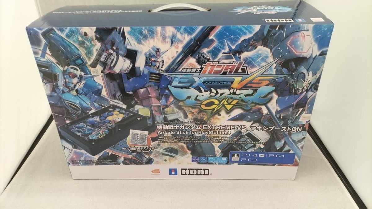 PS3 PS4 HORI ガンダム アーケードスティック HP3-181 Hori Real Arcade Mobile Suit Gundam Extreme VS Maxi Boost ON Stick