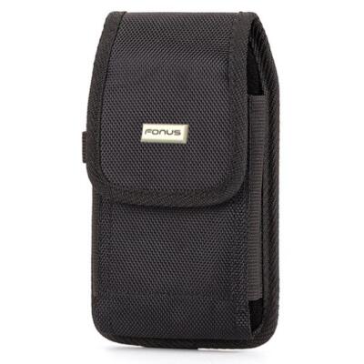 CASE BELT CLIP RUGGED HOLSTER CANVAS COVER POUCH CARRY PROTECTIVE for PHONES