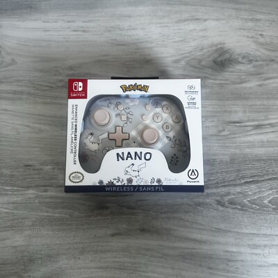 PowerA Enhanced Wireless Controller for Nintendo Switch - Pokemon Pikachu Garden