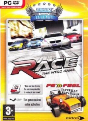 Race: The WTCC Game GOLD w/ Manual PC DVD car racing game + Caterham expansion!