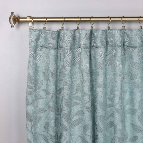 Leaves Washable Room Darkening 52" Back Tabs Blackout Curtains, Set of 2 - Picture 68 of 156