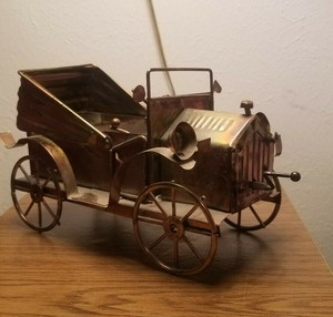 Vintage Antique Brass Metal Car Music Box British Hong Kong | eBay