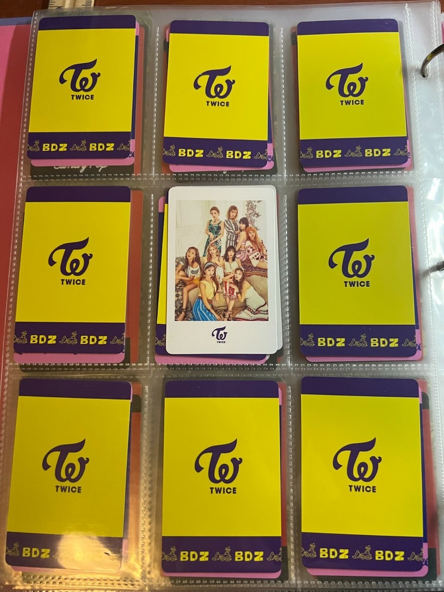 TWICE Japan Official Merch Card full Set CandyPop Twiceland BDZ