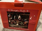 VTG Christopher Radko Santa's Workshop Snowglobe Train Toys Christmas Elves 2000
