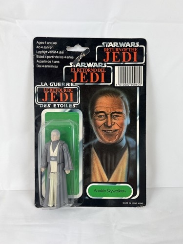 Figurina Star Wars Tri Logo 1985 Il Ritorno dello Jedi Anakin Skywalker 3,75" DANNEGGIATA - Foto 3 di 5