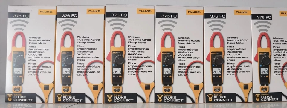 1PC NEW in Box Fluke 376 FC True-RMS AC/DC Clamp Meter  By DHL or FedEx - Image 3 of 4