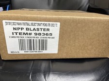 2022 panini select draft picks football 20 box Factory Sealed Blaster Case.