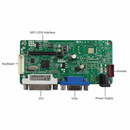 DVI VGA LCD Controller Board 12.1inch LQ121S1LG73 800x600 LCD Screen - Picture 5 of 5