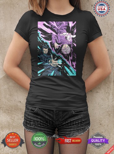 Gojo Satoru Jujutsu Kaisen T-Shirt Suguru Geto Anime Japanese Tee Shirt JJK - Picture 3 of 68