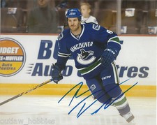 Vancouver Canucks Brandon Prust Signed Autographed 8x10 NHL Photo COA C