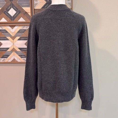 NakedCashmere Knit Cashmere Sweater Charcoal Grey Small - Picture 6 of 12