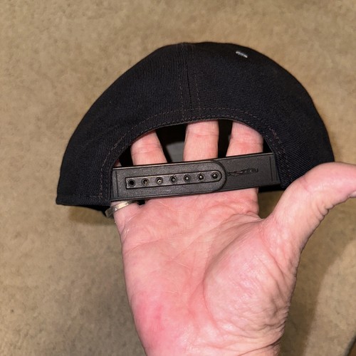 Nike Tru North Carolina Tar Heels Foot Logo Black Adjustable Hat Nice! - Picture 3 of 7