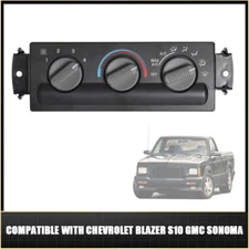 Heat A/C Temperature Climate Control Panel For Chevrolet Blazer S10 GMC Sonoma