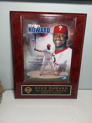 Ryan Howard Rookie Ryan Howard Philadelphia Phillies Photo File 2005 NL Rookie of Year ...