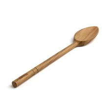 French Olive-Wood Handcrafted Cook's Spoon 10 Inch Brown Kitchen Utensil