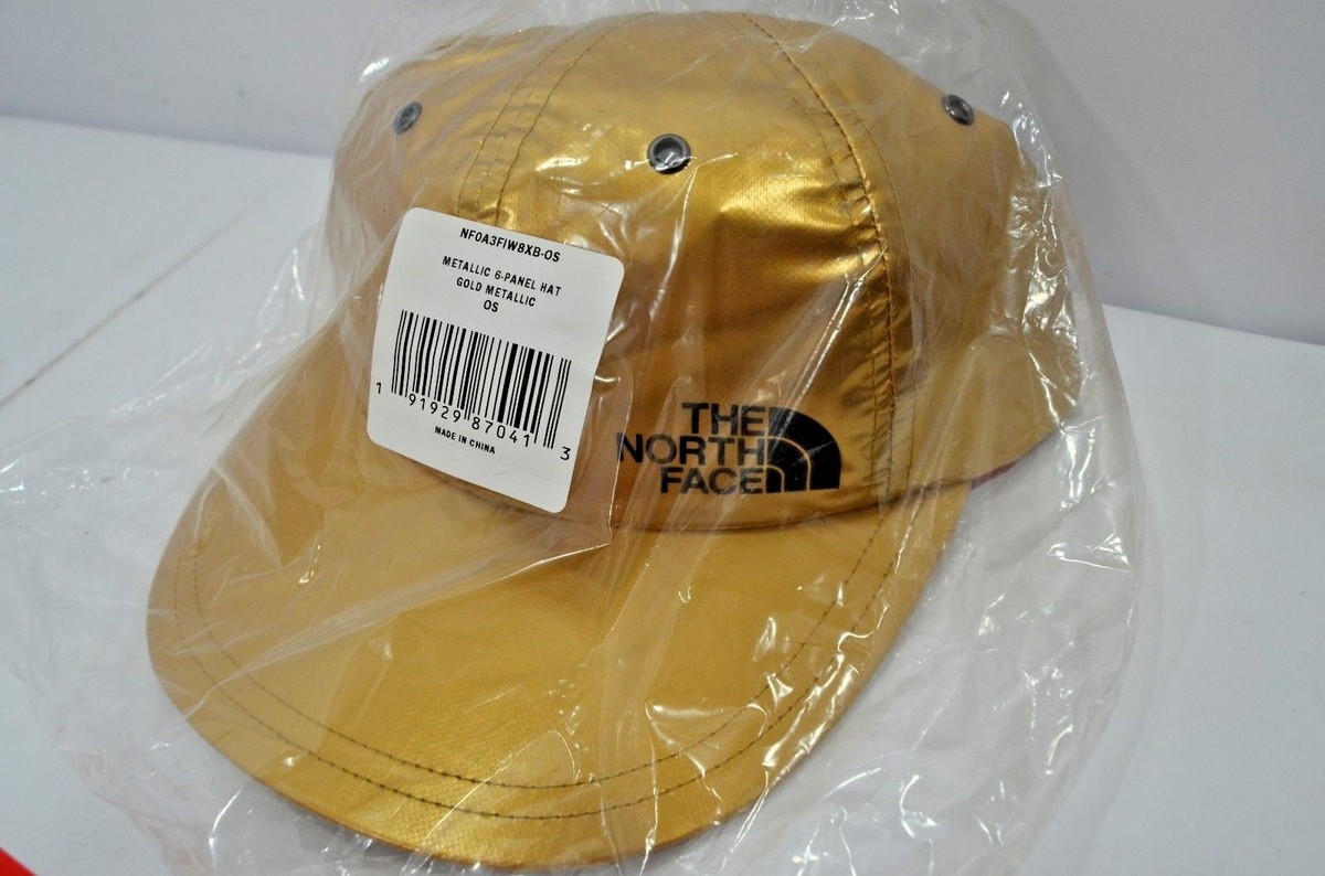 Supreme X The North Face Metallic 6 Panel Rose Gold Ss18 Hat