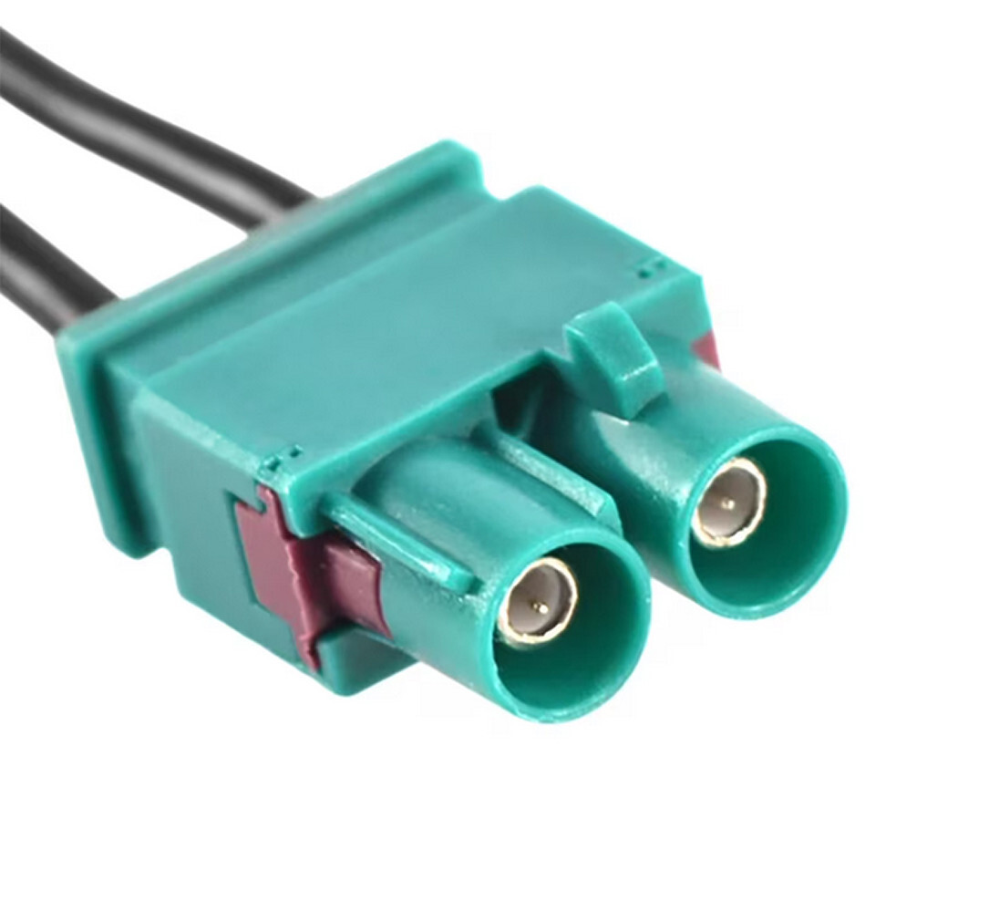 Adattatore Antenna Fakra A DIN 150 Ohm | Doppia Spina Per Audi, VW, Seat, Skoda | Per Autoradio Aftermarket - Foto 6