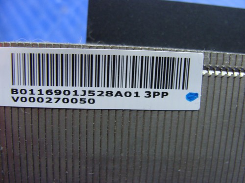 Toshiba Satellite C855D-S5205 15.6" Genuine CPU Cooling Heatsink V000270050 ER* - Picture 3 of 5