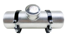 Round Gas Tank 4x12 0.56 Gallon 1/8 NPT  Fuel Ta Cell Center Fill Aluminum Spun 