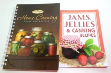Canning Preserving Pickling COOKBOOK LOT Mrs. Wages New Home Canning Guide Jams