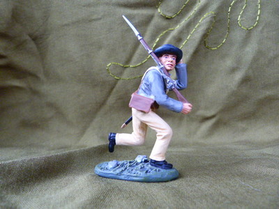 Soldats de plomb BRITAINS ACW CONFEDERATE COMMAND SET 57th