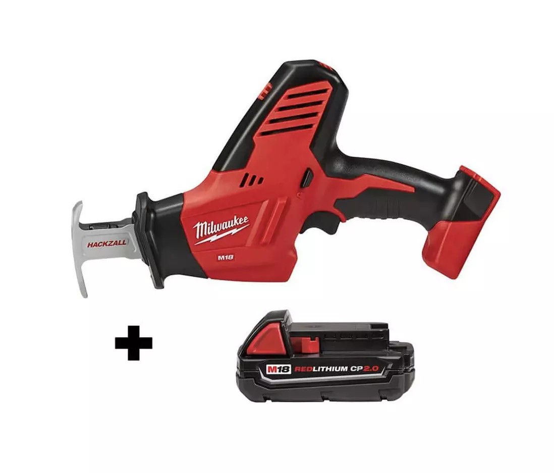 Milwaukee 2625 20 M18 18V Cordless Hackzall Reciprocating Saw
