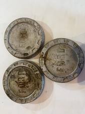 3 Vintage Ford Pickup Truck Hub Caps 9-12 Od Dog Dish 3 Vintage Ford Pickup Truck Hub Caps 9-12 Od Dog Dish