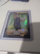 2024-25 Topps Chrome - Austin Reaves #87 Blue Lava Refractor /75