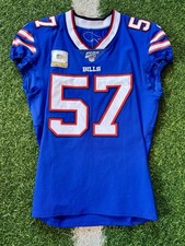 Lorenzo Alexander Game Used Worn Jersey Photomatched Buffalo Bills with COA