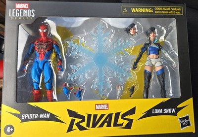 MARVEL LEGENDS MARVEL RIVALS SPIDER-MAN & LUNA SNOW - NEW UNOPENED
