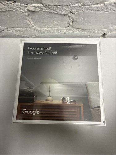 Google Nest T3016US 3rd Generation Smart Learning Thermostat - Black - BRAND NEW - Picture 4 of 6