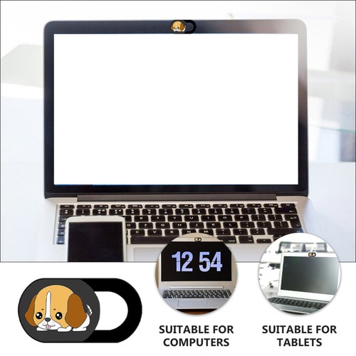 3pcs Camera Cover Slide Puppy Pattern Privacy Protection Webcam Cover Slide - 第 3/12 張圖片
