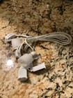 Lightbulb Holiday Decoration 2 Holder Socket NEW WITH LED — photo 1