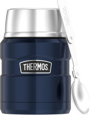 Barattolo per Alimenti Stainless King Da 0,47 L, Blu Notte, Contenitore  in Acci