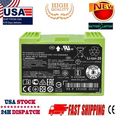 Battery ABL-D1 for iRobot Roomba e5 e6 i7 i7+ 7150 7156 7158 7550 7558 i8 Plus