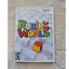The Game Factory Rubik's World Nintendo Wii Puzzle 2008 Manual Included