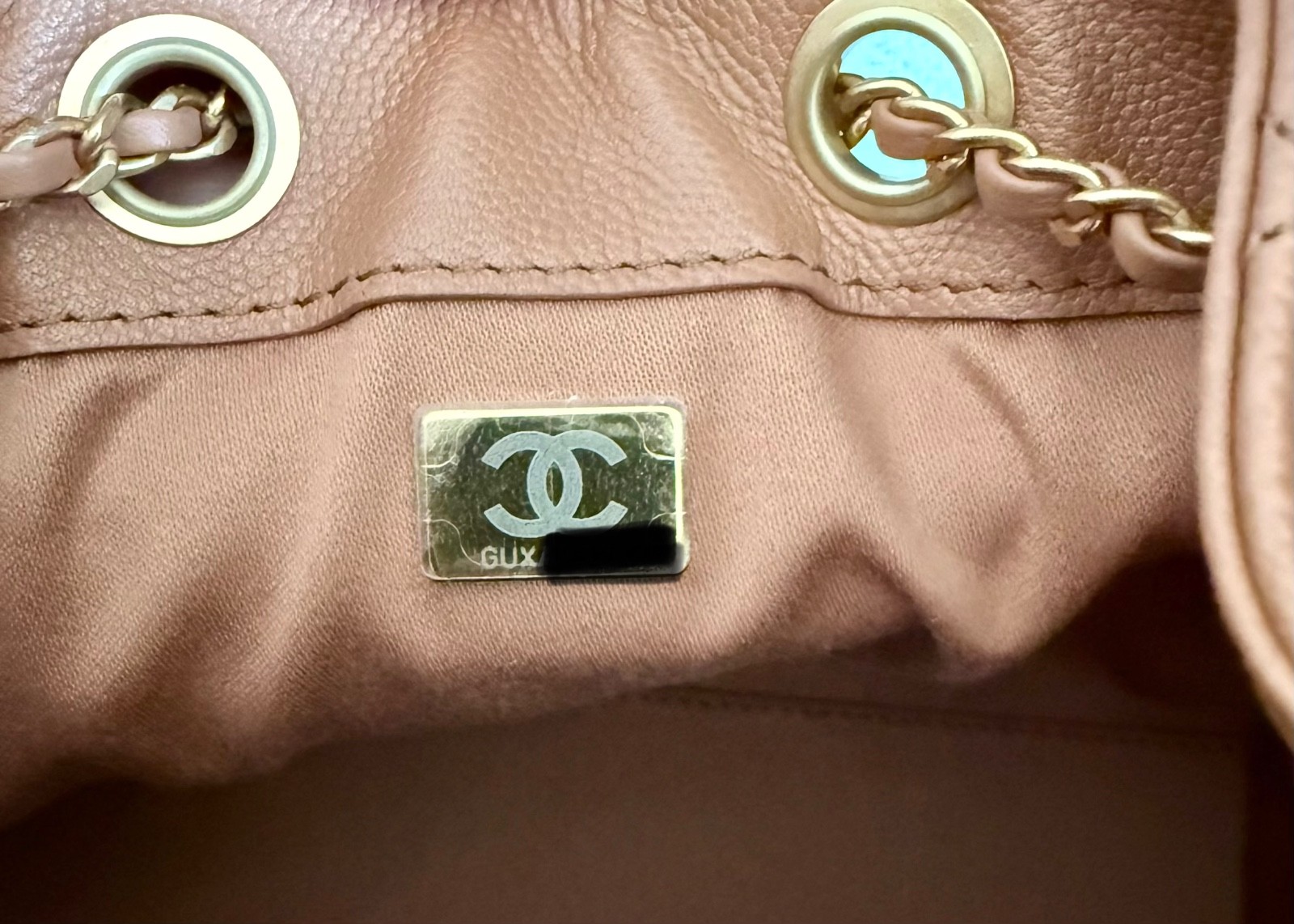 AUTH CHANEL 25 Hobo Bag Small Caramel BNIB thumbnail 5