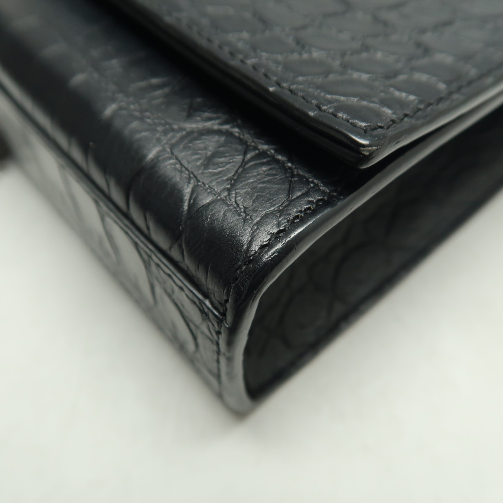 Saint Laurent Kate Tassel Black Leather Shoulder Bag T10333509 thumbnail 6