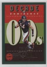 2023 Panini Legacy Decade of Dominance Green /100 Brian Urlacher #DOD-2 HOF e0v