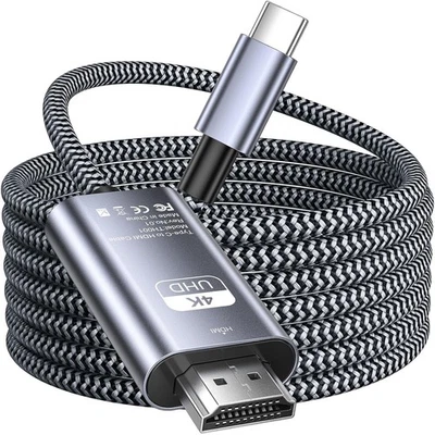 SIWKET HDMI auf USB C Kabel 4K@60H ✅ HDMI ✅Adapter ✅USB C