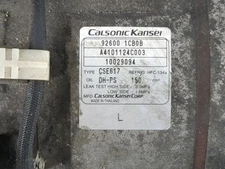 2009-2012 Infiniti Ex35 Air Conditioning A/c Ac Compressor Oem ZT8RT